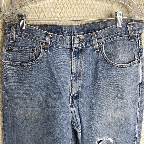 Vintage Y2k 2001 Levi Strauss & Co 550 Relaxed Fit Jeans Mens Size 36/32 - Picture 6 of 13